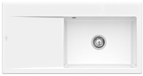 Villeroy & Boch Subway Style 60 Snow White – 3361 01 KG Keramikspüle Handbetätigung