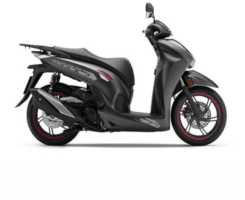 Kit adesivi Compatibili con h onda SH 350 decal grafica completa carene laterali scegli colore -KIT A- Cod. 2067 (074 Grigio Medio)