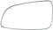 Attisfiera Cristal espejo retrovisor calefactable lado para Astra H 2004-2009 6428786 Espejo exterior 13141985 13141984 vidrio espejo exterior 6428785