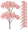 10 Pezzi Di Alberi Di Ciliegio Artificiali Rami Di Fiori Di Ciliegio Albero Artificiale Di Mini Alberi Di Fiori Di Ciliegio Steli Piante Finte Per Vaso Micro Paesaggio
