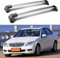 WYXFCBF 2 Stück Auto Dachträger für Mercedes Benz C Class W204 4 Door Sedan 2007-2014, Aluminium Dachgepäckträger Gepackträger Querträger Relingträger, Auto Zubehör