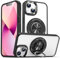 PIXFAB Magnetic Case for iPhone 13 Compatible with MagSafe Wireless Charging, [Camera Protection] Slim Fit Thin Shockproof Military-Grade Protection [Anti-Scratch] Hard Back Phone Cover - Black