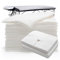 KIBERTIC - 200er Pack, 100 Einweg Bettlaken 180x80 cm und 100 Massagekissen Kopf Loch Bezüge, Massageliege Bezug, Massage Zubehör