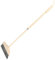 BEBEMOKO Telescopic Broom Soft Bristles Floor Cleaning Brush Dust Mop Long Handle Easy to Use and Store