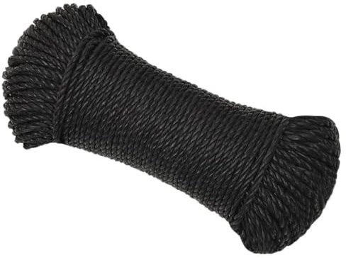 Möbel-Seil, Polypropylen, schwarz, 8 mm, 250 m