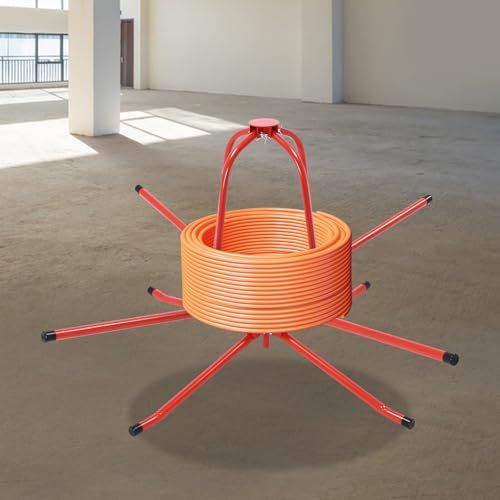 Avvolgitubo per riscaldamento a pavimento, 200 kg, colore rosso