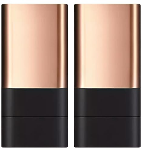 Make-up-Stick-Set (2 Stück): Feuchtigkeitsspendende leichte Foundation mit integriertem Pinsel langanhaltende vielseitige Foundation und Make-up-Entferner – ideal für unterwegs.