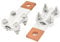 Aexit 2PCS 1000A Bolt Type JTL Copper-Aluminum Jointing Clamp Cable Terminal 15mm Ring for 1/2 Stud (83cd75ca34460c44175f810e407d4652)