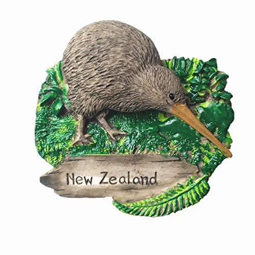 Kiwi Bird of New Zealand Fridge Magnet Travel Souvenir Gift Collection Home Kitchen Decoration Magnetic Sticker, New Zealand Refrigerator Magnet