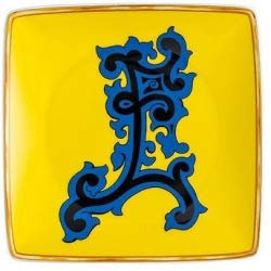 Versace by Rosenthal - Schale, Teller, Schälchen - Holiday Alphabet - E - 12 x 12 cm - Porzellan