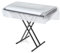 LIGICKY Keyboard Dust Cover for 61-Key Keyboards and Digital Pianos, Waterproof Transparent Piano Covers