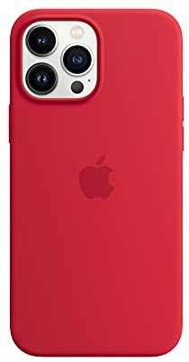 Apple Silicone Case with MagSafe (for iPhone 13 Pro Max) - (PRODUCT) RED