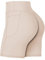 Sunzel 20,3 cm / 12,7 cm Biker-Shorts für Frauen mit Taschen, hohe Taille, Yoga-Workout-Shorts, 20,3 cm, Beige, Medium