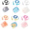 6 Stück Silikon Ohrstöpsel mit Seil, Schalldichte Ohrstöpsel, Schwimmen Ohrstöpsel, Schalldichte Ohrstöpsel, Gehörschutzstöpsel, Lärmschutz Ohrstöpsel, Ear Plugs, Mit Aufbewahrungsbox