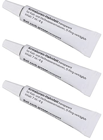 Snapworld-Kaffee Graisse silicone pour machine à café automatique par tube de 6 g - Convient à un usage alimentaire - Joint torique, EPDM VMQ MVQ NBR FKM (3 tubes de 6 g)