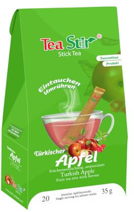 Türkischer Apfeltee | 20 umweltfreundliche Teesticks - Tea Sticks