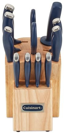 Cuisinart Color Pro Collection C77SSN-12P Bloc à couteaux 12 pièces Bleu marine
