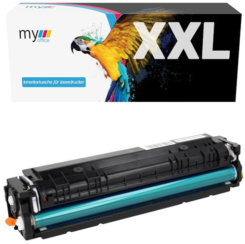 MYOFFICE CRG054H CRG-054H Cyan Blau Tonerkartusche für Canon i-SENSYS LBP621Cw MF641Cw MF645Cx LBP623Cdw MF643Cdw Kompatible Cyan Drucker 2300 Seiten 1er Pack