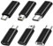 SHUBEIEUMI USB C Adapter 6 Stück, Micro USB auf USB C Adapter, Mini USB auf USB C Adapter, Unterstützt 2,4 A Schnellladung und Datentransfer, Kompatibel mit Laptops, Tablets, Phone usw