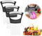 2024 Upgraded Onion Holder for Slicing, Stainless Steel Slice Holder, Lemon Slicer, Vegetable Slicer, Cutting Tool for Meat, Potato, Tomato (Pack of 3)