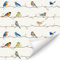 ANHUIB Birds Self Adhesive Wallpaper Green Branch Birds Wallpaper Hummingbird Peel and Stick Wall Paper for Bedroom Animal Wall Decals for Living Room Bathroom Branch Contact Paper Cabinet Decor