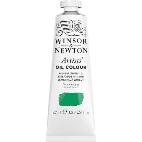 Winsor & Newton Artists Winsor Emerald Oil Paint, 37 ml