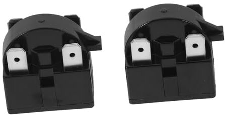 CANIGHT 2piezas Arrancador De Refrigerador Congelador Protector De Sobrecarga Accesorio Refrigerador