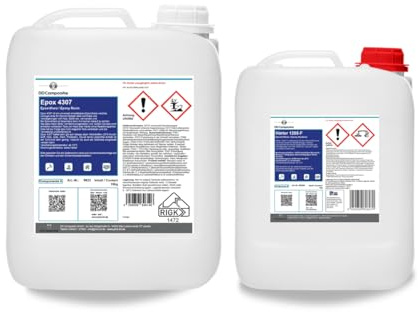 DD Composite Epoxidharz 4307 mit Härter 1208-F Laminierharz für Beschichtungen Reparaturen Formenbau hervorragende Haftung auf vielen Untergründen