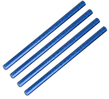 Sewroro 100pcs Colorful Hot Melt Glue Sticks for Crafts High Adhesion for Art Projects and Decoration Glitter