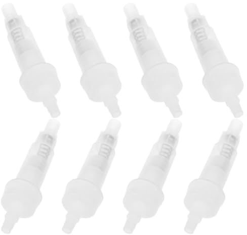 DEARMAMY Pompe Distributrice De 8 Pièces – Pompe À Liquide De Remplacement pour Shampoing, Lotion, À Vaisselle, Installation Facile, Cuisine, Salle De Bain,