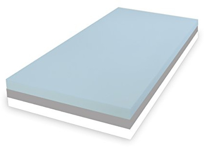 Dibapur® 3 System: ca 25 cm Höhe Matratze (100x200) Orthopädische Kaltschaummatratze Kern ca 24 cm - Soft MITTEL FEST - Standard Bezug Made in Germany