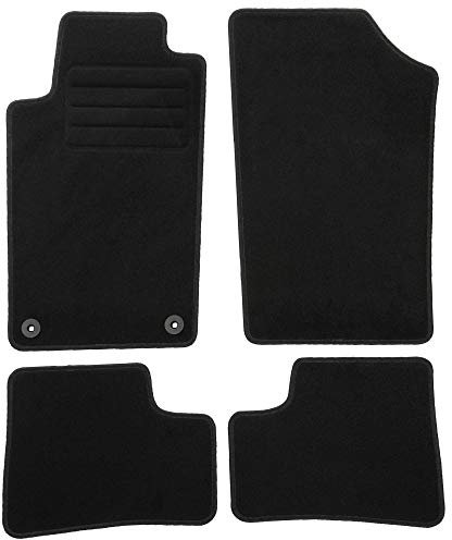 TEXER Textil Fußmatten Passend für Peugeot 206+ Bj. 2009-2012 Basic