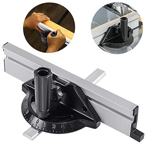 Holzbearbeitungswerkzeug Tischsäge Push Block mit Winkelplatte, DIY Zubehör für Tischsäge, Bandsäge, Frästisch, Verbindungsstücke