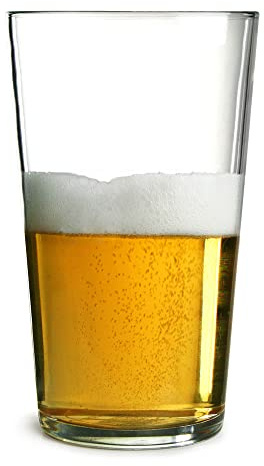 Arcoroc F002U Conique Pint-Glas, CE 590 ml LCE bei 284 ml, 48 Stück