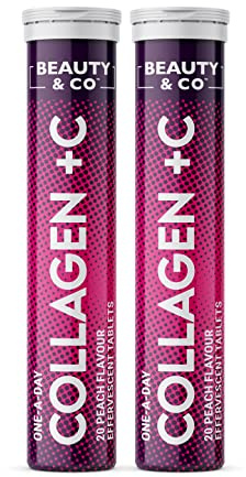 Collagen Effervescent - Marine Collagen & Vitamin C (2 Tubes)