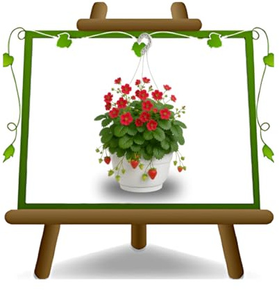 De Fresas De Rifiorenti Plantas Frutas Moll Planta en Florero 14CM