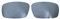 Wetnenss Verres de rechange polarisés pour Oakley Crankshaft OO9239 Épaisseur 1,5 mm Prévention du sel Résistant à l'huile (rouge foncé) (K doré), tons argentés, 61*38mm
