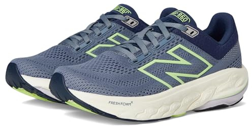 New Balance Damen Fresh Foam X 860 V14 Laufschuh, Arctic Grey/Sea Salt/Bleached Lime Glo, 40 EU