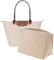 LOUKAYCCI Filz-Organizer-Handtascheneinsatz für Longchamp Le Pliage L, Größe L, Beige