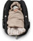 ULLENBOOM Einschlagdecke Babyschale, 100% OEKO-TEX Materialien, Rosa Blüten (Made in EU) - Babydecke für Kindersitz oder Kinderwagen, kuschelige Decke für Babys, Ideal für Herbst und Winter