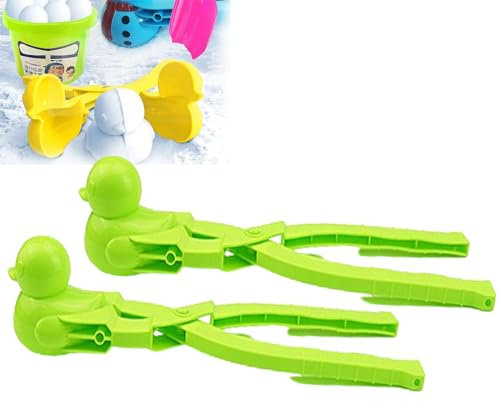 Enten-Reisform, Reis-Entenform, Entenform für Reis, Enten-Schneeballform, Enten-Reis, DIY-Sushi-Formen, Tier-Reis-Werkzeug, Enten-Schneeball-Maker, Enten-Reisform-Zange (Green*2)