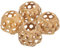 jojofuny 4 Stück Rattan Lampenschirm 7x5.3cm Kleine Bambus Gewebte Lampe Schirm Handgefertigter -Lampenschirme Gewebter Kronleuchter Lampenschirm Für Schlafzimmer Wohnzimmer Hotel