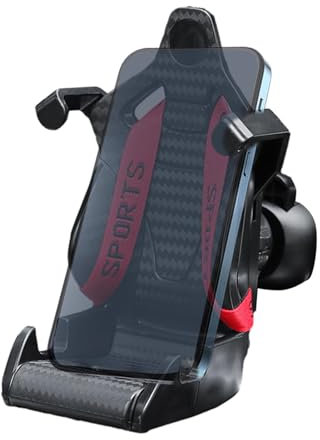 Racing Seat Style Phone Holder - Air Vent Car Mount Clip | 1/2 Seat Shaped Design for Phone Support Stand