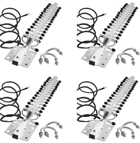 Ronlok 4X 2.4GHz 16DBi-18DBi WLAN WiFi Omni Wireless Antena 1.5M