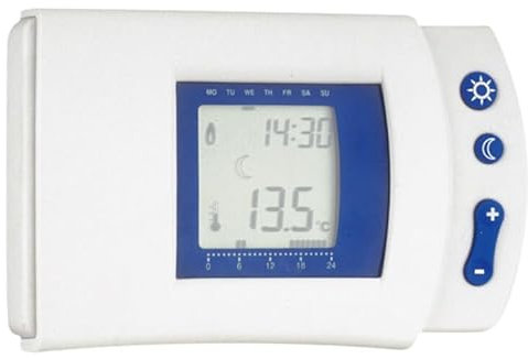 Termostato Digital 11.805 - Control de Temperatura preciso, programación semanal y Pantalla LCD; Ideal para optimizar el Consumo energético.