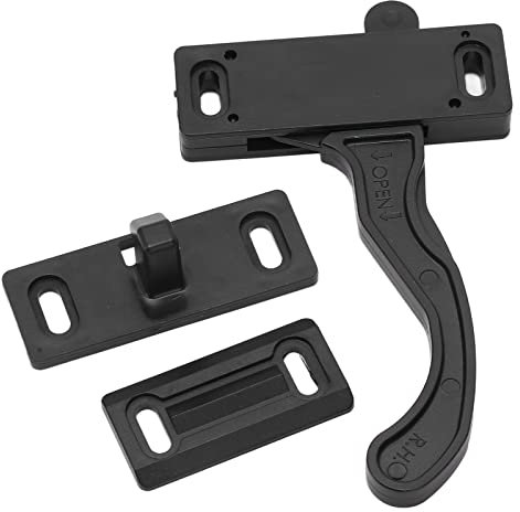 Maniglia per Zanzariera, Maniglia per Zanzariera Maniglia per Zanzariera Maniglia per Mano Destra Pratico Set Serratura per Zanzariera in ABS Kit di Chiusura per Zanzariera