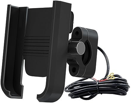 CANIGHT Support De Téléphone pour avec Chargeur USB Support pour Guidon Rotation Et Ajustement Facile pour Smartphones