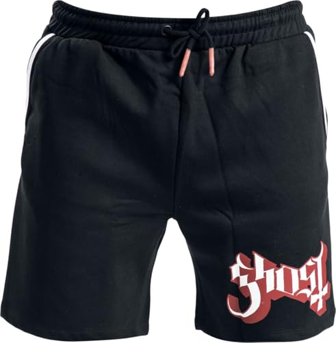 Ghost Logo Männer Short schwarz XXL 65% Baumwolle, 35% Polyester Band-Merch, Bands