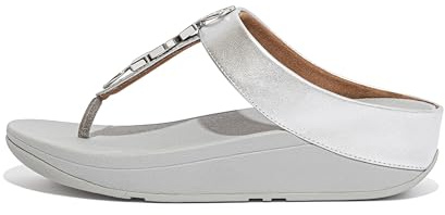 Fitflop Damen Fino Stone Trim Toe-post SandalsSandale