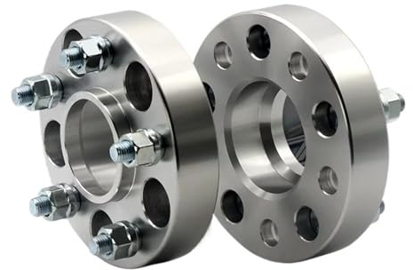 Spurverbreiterungen Für OPEL Für Astra Für Mokka Für Crossland X 2 Stück 15/20/25/30/35mm PCD 5x105 CB 56,6mm Rad Spacer Adapter 5 Lug Anzug(2pieces 20mm Silver)